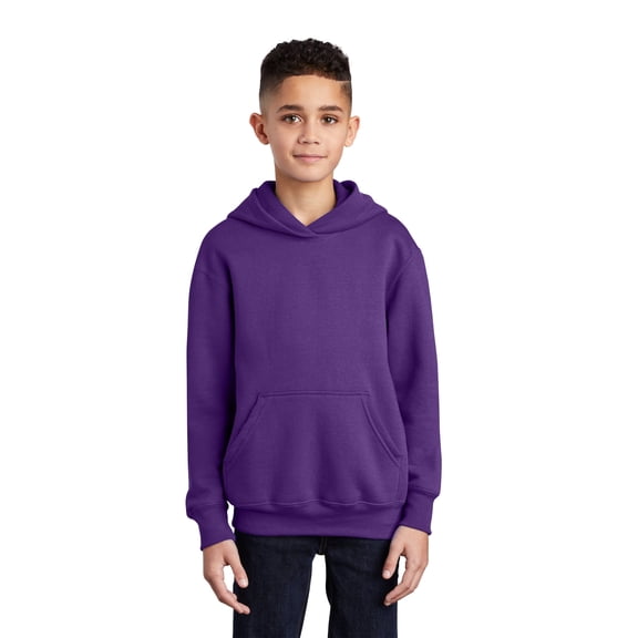 Port & Company - Youth Core Fleece Pullover Hooded Sweatshirt