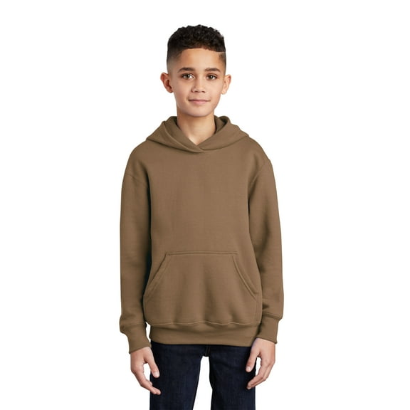 Port & Company - Youth Core Fleece Pullover Hooded Sweatshirt