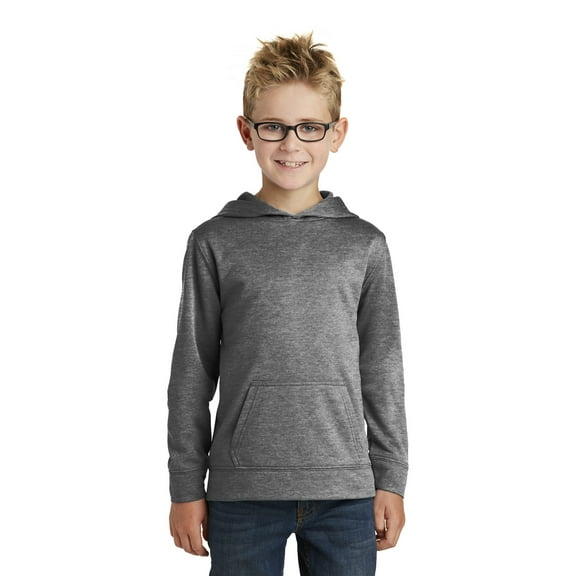 Port & Company - Youth Core Fleece Pullover Hooded Sweatshirt