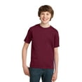 thumbnail image 1 of Port & Company Youth Cotton Essential T-Shirt. Cardinal. XL., 1 of 4