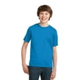 thumbnail image 1 of Port & Company Youth Cotton Essential T-Shirt. Sapphire. XL., 1 of 4