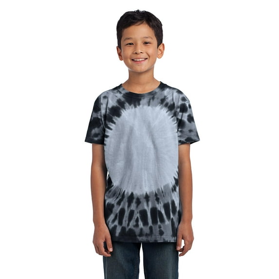 Port Company Boys Essential Window Tie Dye Tee
