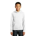thumbnail image 1 of Port & Company Youth Fan Favorite Fleece Pullover Hooded Sweatshirt-L (White), 1 of 6