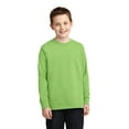 thumbnail image 1 of Port & Company ® Youth Long Sleeve Core Cotton Tee. PC54YLS, 1 of 6