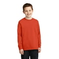 thumbnail image 1 of Port & Company ® Youth Long Sleeve Core Cotton Tee. PC54YLS, 1 of 2