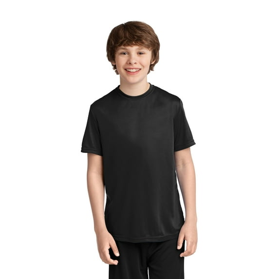 Port & Company Youth Performance Tee-XL (Jet Black)
