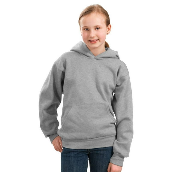 Port & Company Youth Pullover Pouch Pocket Sweatshirt