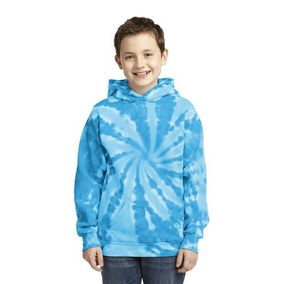 Port & Company Youth Tie-Dye Pullover Hooded SweatShirt PC146Y