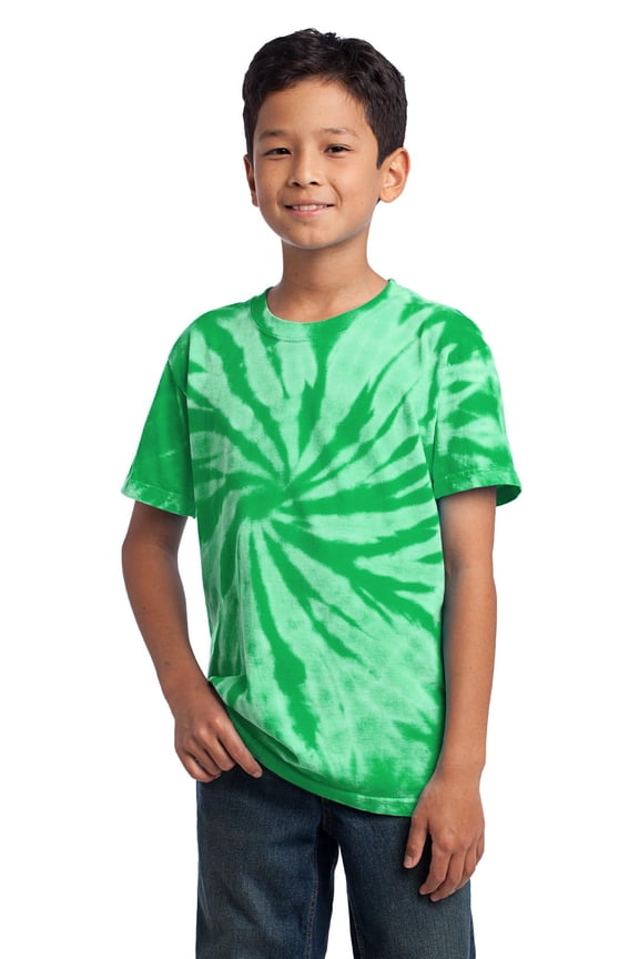 mpany Youth Tie-Dye Tee. Kelly. L.