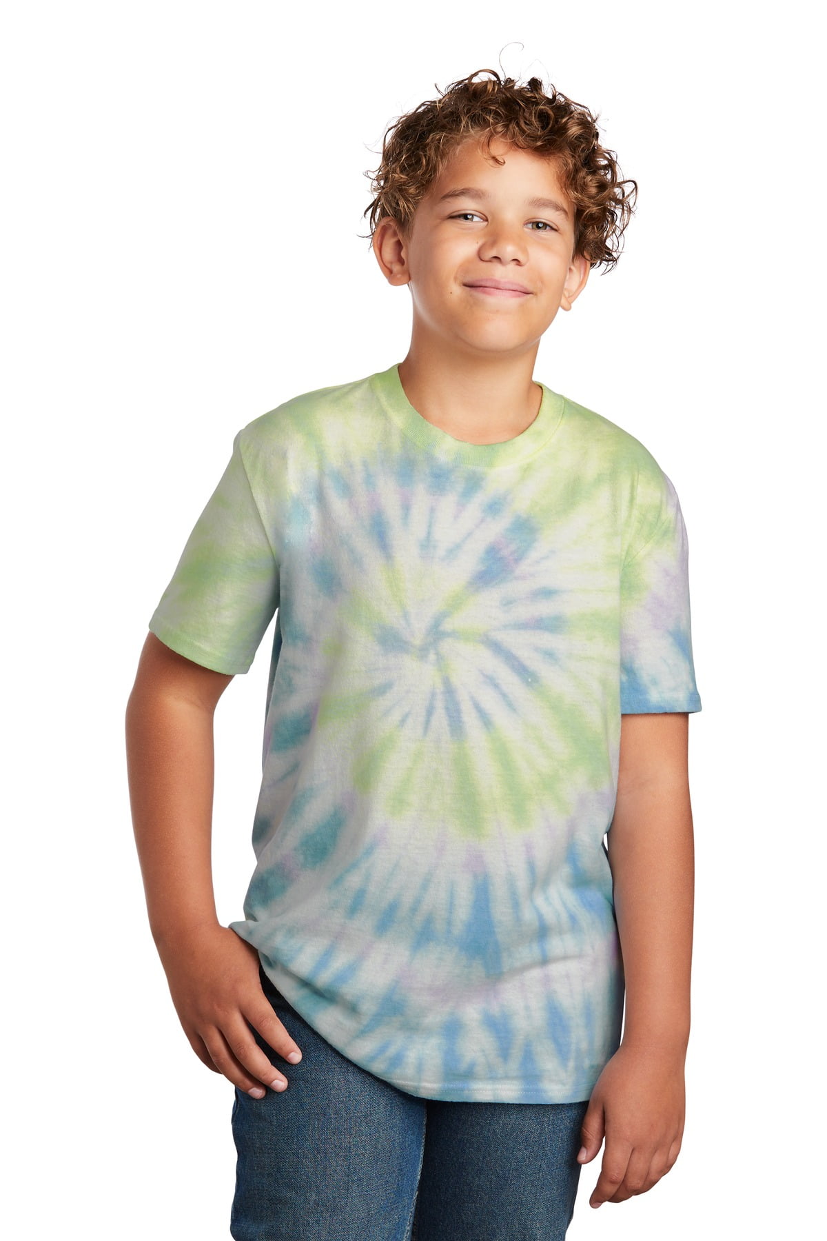 Port & Company Unisex Gold Tie-Dye T-Shirt - 4XL - Super Colorful & Comfy!