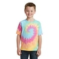 thumbnail image 1 of Port & Company Youth Tie Dye Tee-XS (Pastel Rainbow), 1 of 6