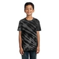 thumbnail image 1 of Port & Company PC148Y Youth Tiger Stripe Tie-Dye Tee, 1 of 2