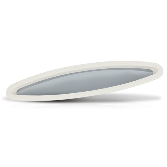 Port Hole Bow Oval Window W/ Outer Ring Fit For Sea Ray 225 Weekender 04 07 Boat