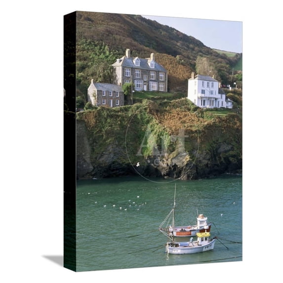 Port Isaac, Cornwall, England, United Kingdom, Scenic Stretched Canvas Wall Art by Adam Woolfitt Sold by Art.Com
