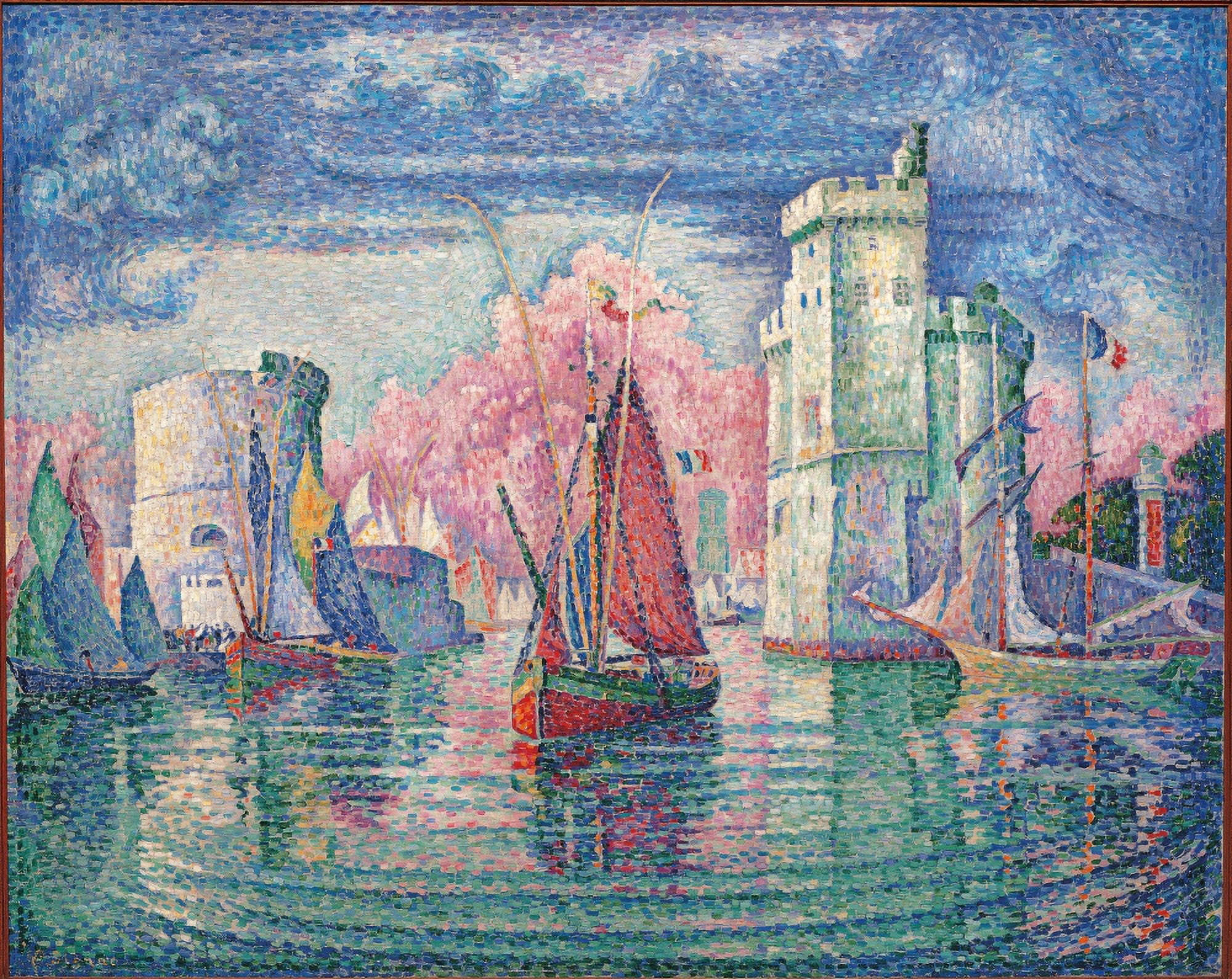Port Of La Rochelle Canvas Art - (36 x 24)