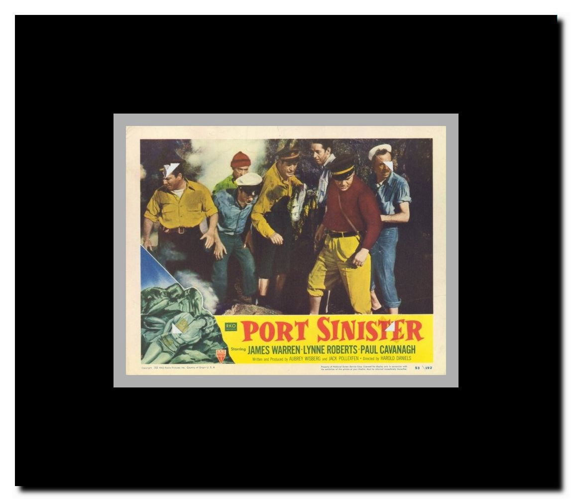 Port Sinister Framed Movie Poster