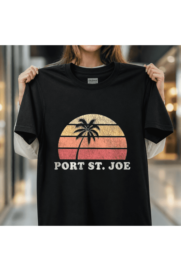 Port St Joe FL Vintage 70s Retro Throwback Graphic Unisex T-Shirt, S - 5XL