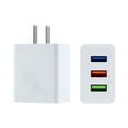 Port USB Travel Power Adapter Mobile Phone Charger US International