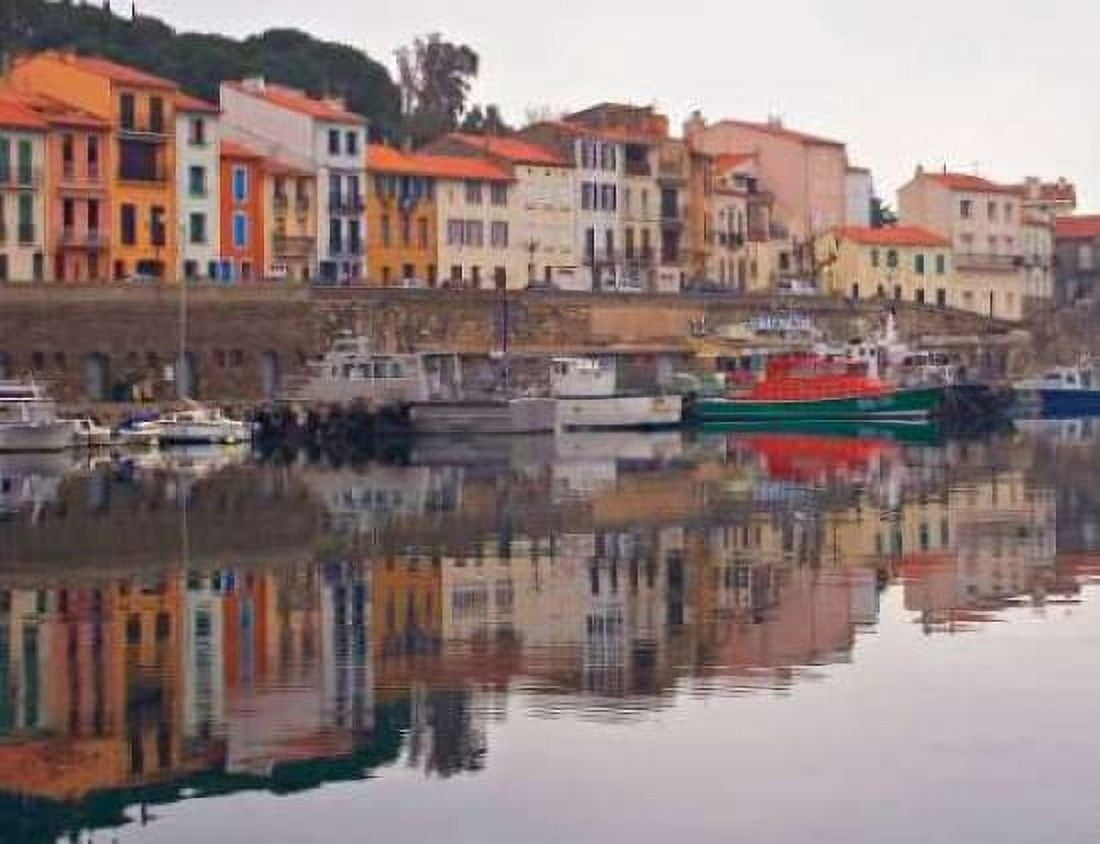 Port Vendres Canvas Art - Rita Crane (18 x 24)