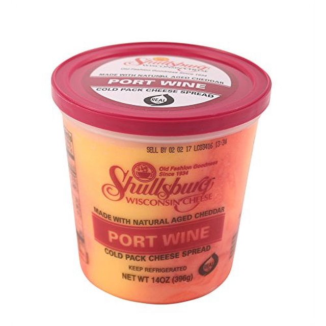  Port Wine Cold Pack Cheese Spread 14 oz.