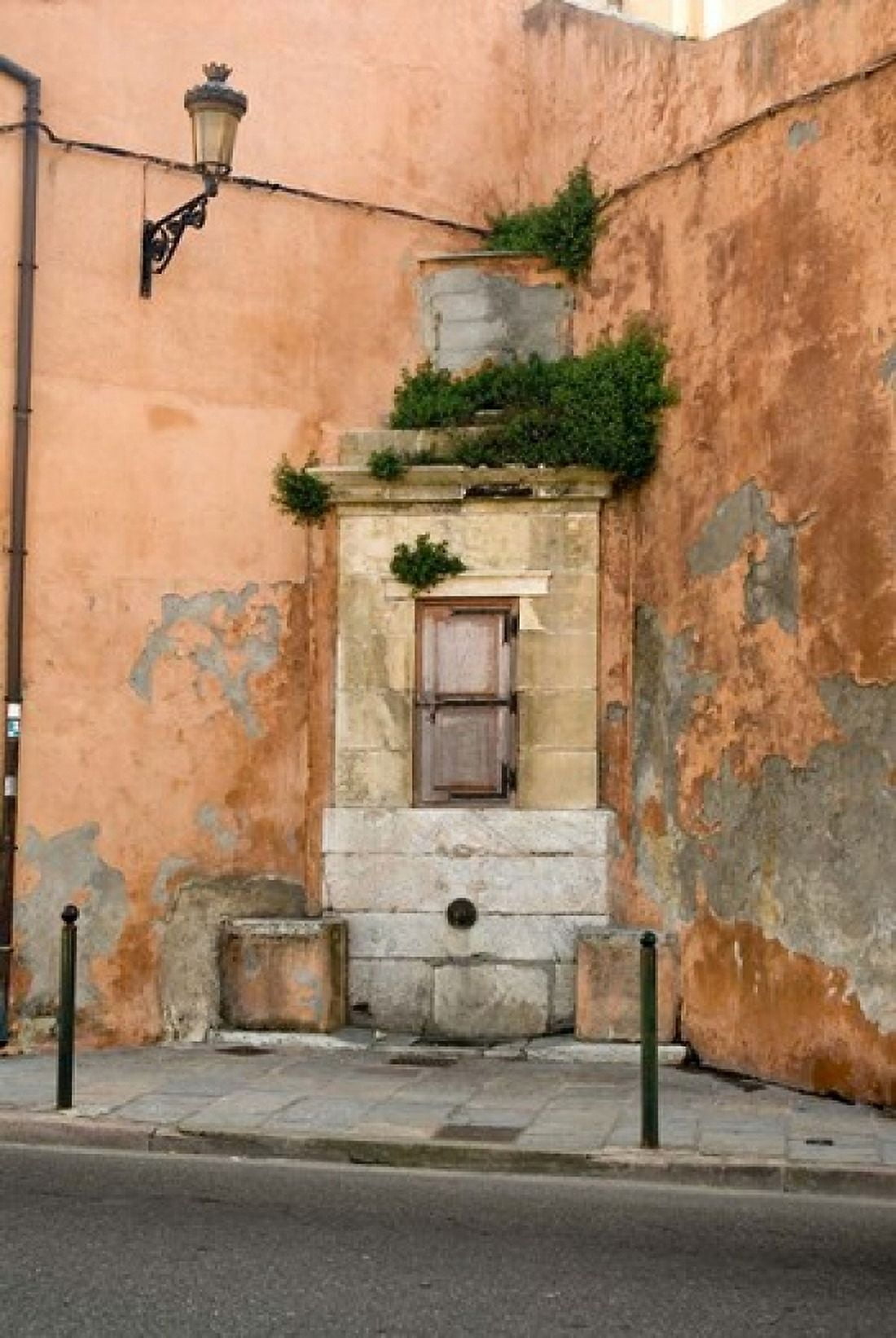 Port and Commercial Town of Corsica France Canvas Art - Trish Drury DanitaDelimont (18 x 26)