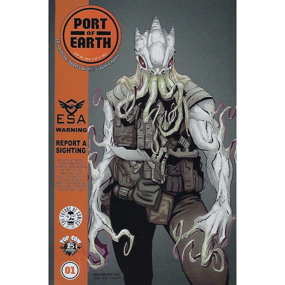 Port of Earth #1A VF ; Image Comic Book