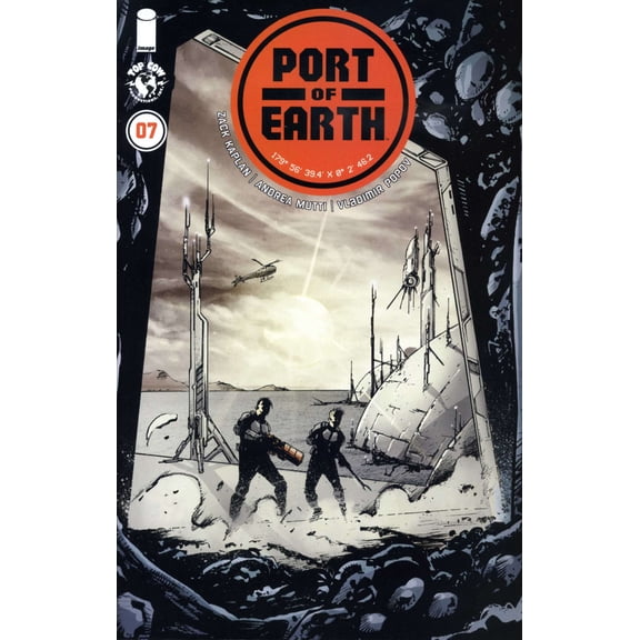 Port of Earth #7 VF ; Image Comic Book