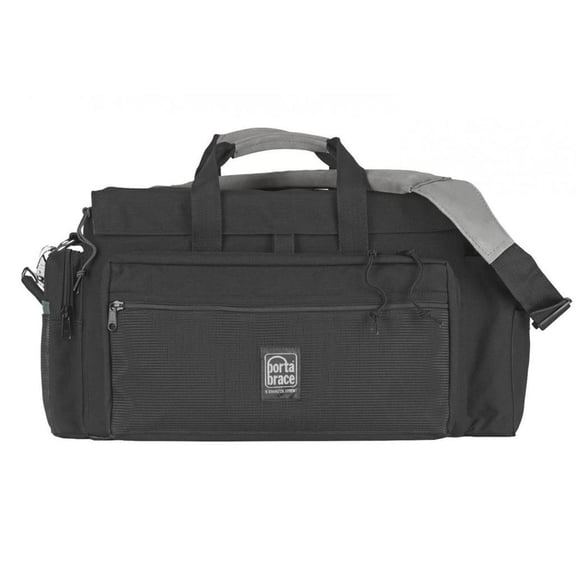Porta Brace Black DV Organizer Field Production Bag with Universal Cradle for Most Mini DV Cameras & Accessories