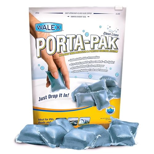 PortaPak Clean Linen Holding Tank Deodorizer Drop in Manufactured by