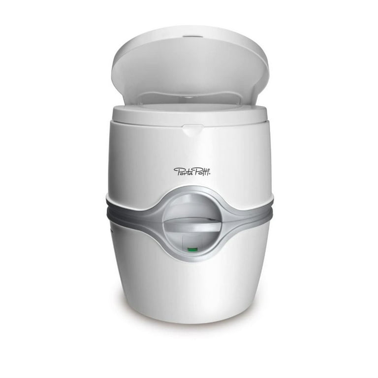 Thetford Porta Potti 565E, Battery-Powered Electric Flush, 4.0 Gal