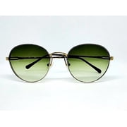 Porta Romana Vintage Italian Sunglasses Model 1250 silver, green