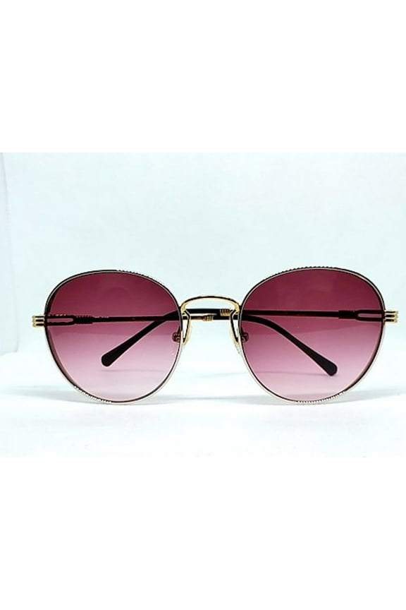 Vintage Italian Sunglasses Model 1250 (silver, wine)