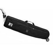 Porta Brace TSB-41BOR Tripod Shellpack with Off-Road Extreme Wheels - Midnight Black