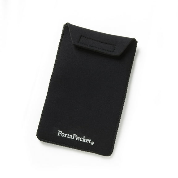 PortaPocket Extra Large Pocket ~ fits almost any smartphone (wear it on our belt or yours!) - Black