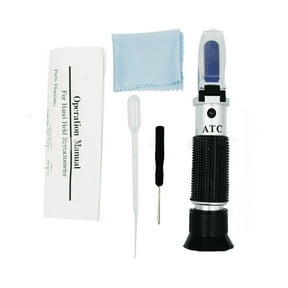 Portable 0-32% Brix Meter Refractometer for Measuring Sugar Content in Fruit Honey-Maple Syrup-Other-Sugary Drink Soup