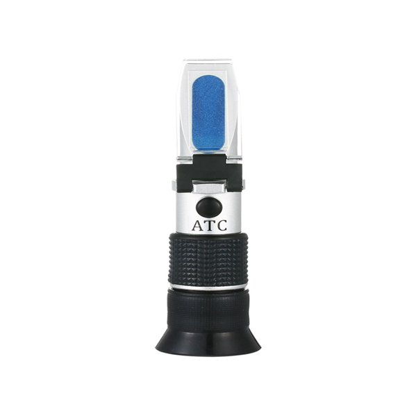 Portable 0-90% Refractometer Sugar Concentration Meter ATC For Fruit Juice Food Drink Honey