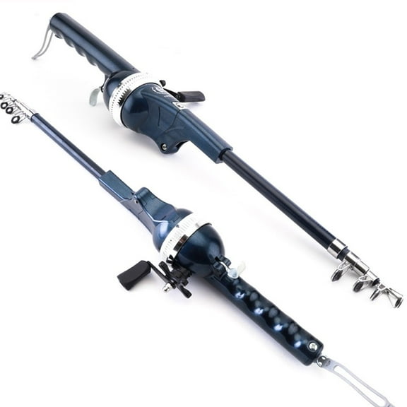 Portable 1.38M/27Cm Telescopic Fishing Rod Reel Set - 400G Lightweight