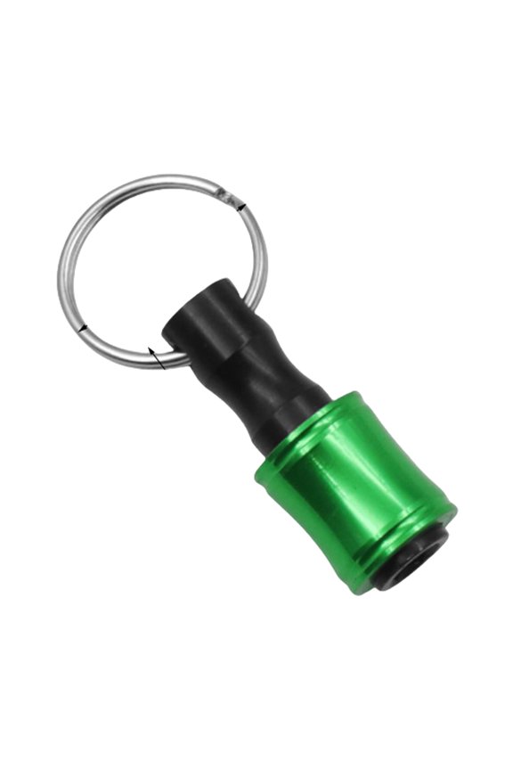 Portable 1/4Inch Hexagonal Shank Screwdriver Bit Holder Keychain Quick Changes Drill Bit Socket Adapter Bit Tool Gift
