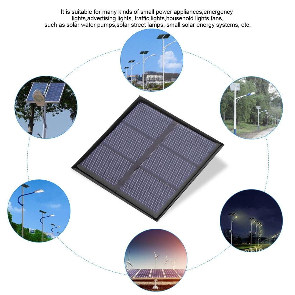 Portable 1.5V Solar Panel, 0.7W Output, Ideal For 1.2V Battery Charging, 70x70mm DIY Module