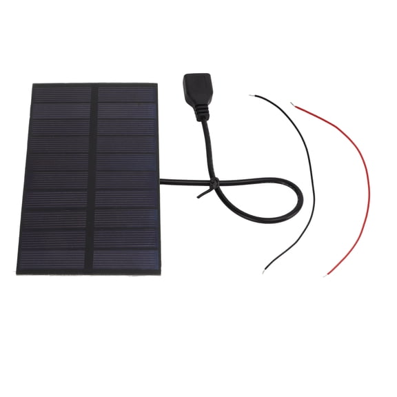 Portable 1.5W Solar Panel, 5V USB Charging, Lightweight PET Design for DIY Projects