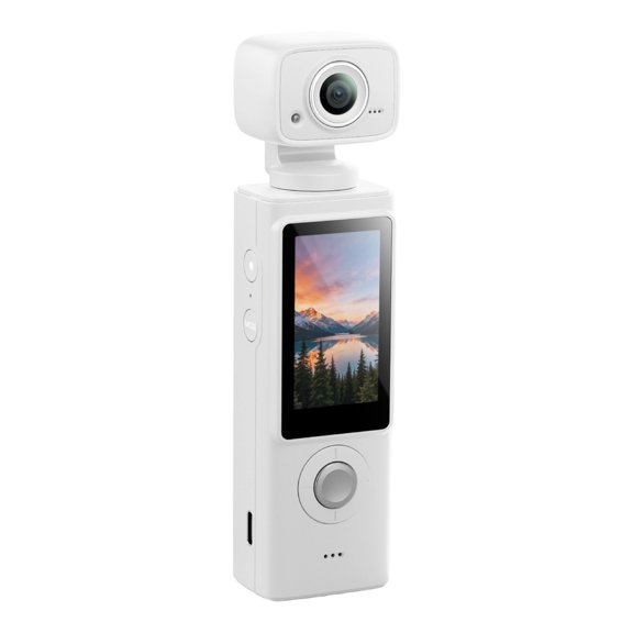 Portable 1.9Inch Display Camera With Type C Port And Condenser Microphone For Vlog And Adventure
