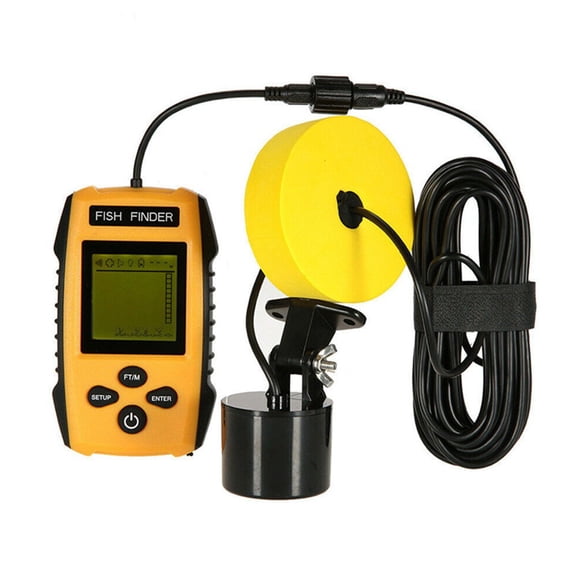Portable 100M Fish Detector with Reliable Sonar for Freshwater and Saltwater Use