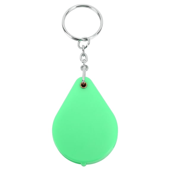 Portable 10X Magnifier Keychain, Folding Pocket Magnifying Glass For Reading Outdoor Use