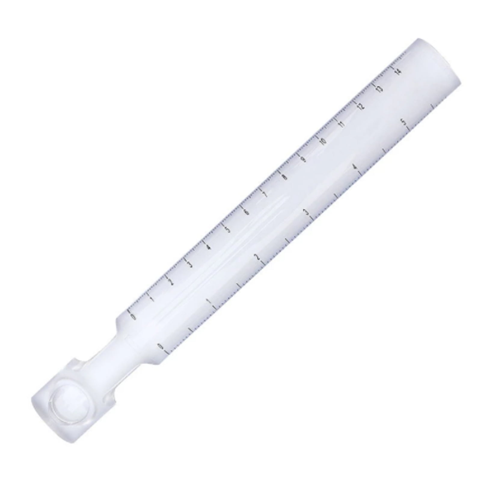 Portable 10x Magnifying Bar Magnifier Ruler Fitting for Reading Small ...