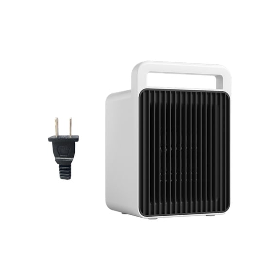 Portable 110V 900W Electric Heater Automatic Temperature Control Desktop Small Fan Bedroom Heating Fast Heater