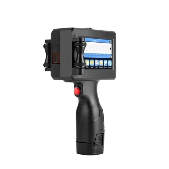 Portable 12.7mm Handheld Inkjet Printer QR Barcode Batch Number Logo Expiry Date Label Printer Gun