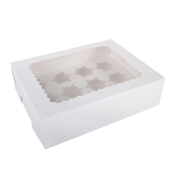 Tineasur Mini Cupcake Carriers Cupcake Muffins Box 1Pcs