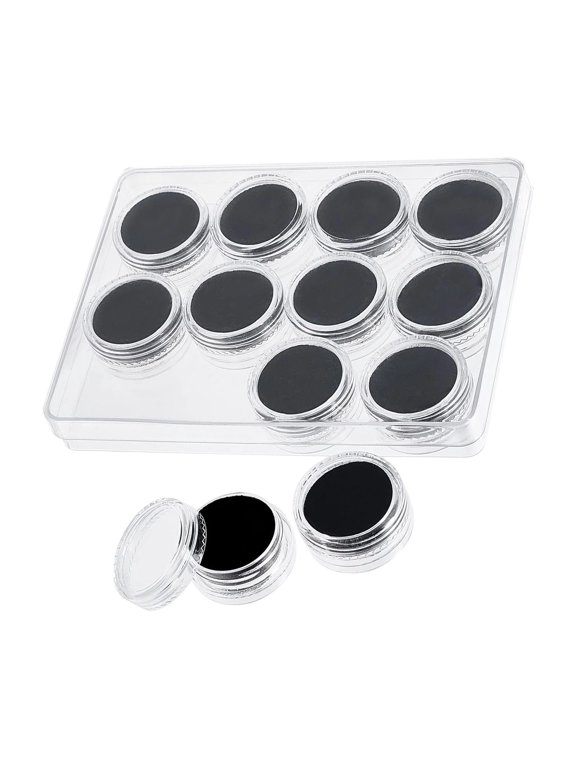 Portable 12 Space Clear Gemstones Display Tray With Soft Foam Insert Protective Storage Solution For Jewelers Collectors