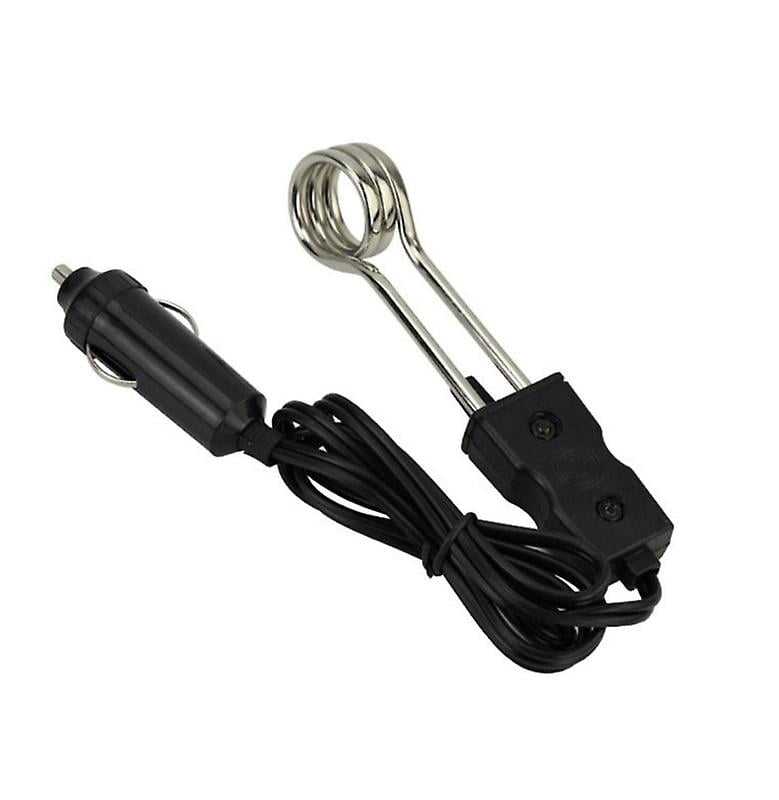 Portable 12V Car Drink Heater Auto Electric Immersion Liquid Tea Coffee