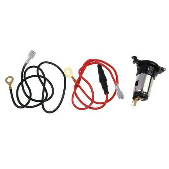 Portable 12V Power Socket Dual USB, 3.1A Output for Charging GPS, Phones, Cameras